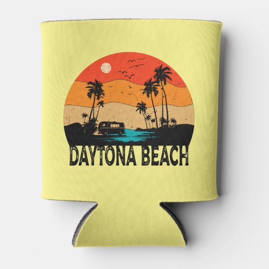 Daytona Beach Vintage Blikjeskoeler (Voorkant)