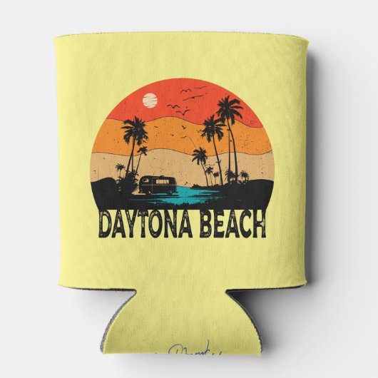 Daytona Beach Vintage Blikjeskoeler (Achterkant)