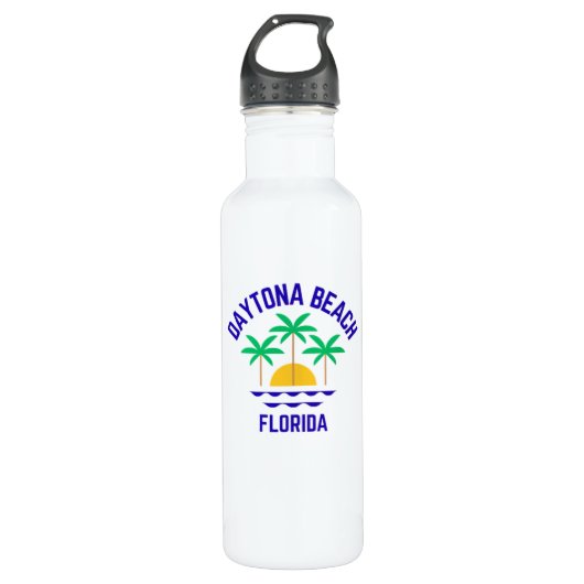 Daytona Beach Water Bottle Waterfles (Voorkant)
