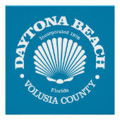 Daytona Beach (zeeschelp) Perfect Poster (Voorkant)