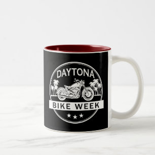 Daytona Bike Week Motorfiets Tweekleurige Koffiemok