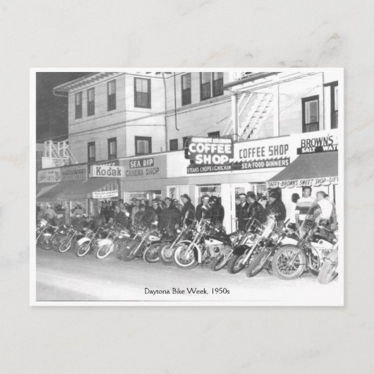  Daytona Bike Week Street Uitzicht Briefkaart (Voorkant)