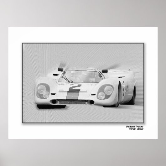 Daytona Dreams Poster (Voorkant)