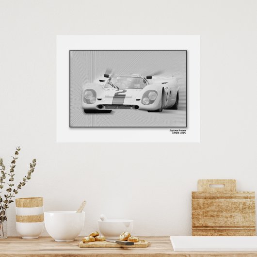 Daytona Dreams Poster (Keuken)