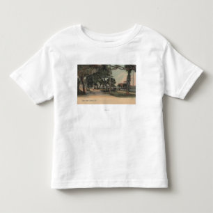 Daytona, Florida - Uitzicht van Beach Street Kinder Shirts