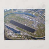 Daytona International Speedway Aerial Uitzicht Briefkaart (Voorkant)