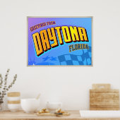 DAYTONA-poster Poster (Keuken)