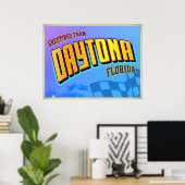 DAYTONA-poster Poster (Thuiskantoor)