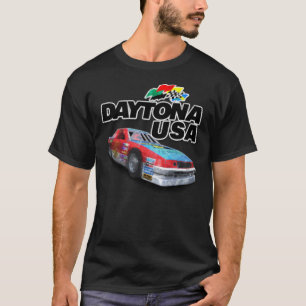 Daytona USA Distsed Car Logo Classic T-Shirt