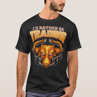 Daytrader Bull Trader Stock Trading T-shirt