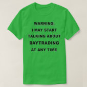 Daytrading Funny Daytrading GiftPresent 2 T-shirt (Design voorkant)