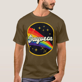 Dayveon regenboog in ruimte  stijl t-shirt