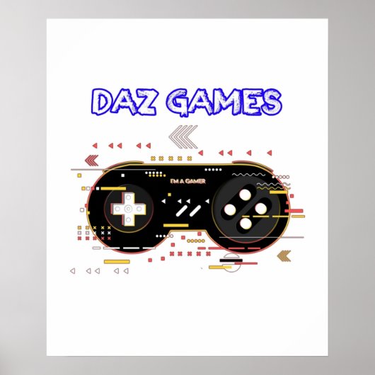 Daz games 2021 poster (Voorkant)
