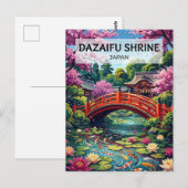 Dazaifu Tenmangu Japan Briefkaart (Voorkant / Achterkant)