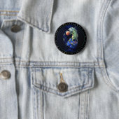 Daze van de Iguana Ronde Button 5,7 Cm (In situ)