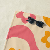 Dazed and Engaged retro 70s vrijgezellenfeest  Strandlaken (In situ)