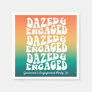 Dazed Engaged Retro Typography Servet
