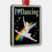 DAZLING IK HOOP VAN DANCING BALLERINA ONTWERP METALEN ORNAMENT (Rechts)