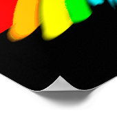 DAZLING IK HOOP VAN DANCING BALLERINA ONTWERP POSTER (Hoek)