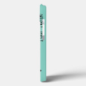 Dazzle Blue Jouw naam iPad case (Achterkant / Links)