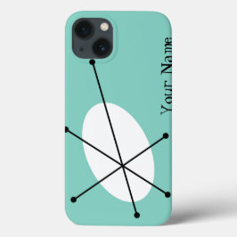 Dazzle Blue 'Jouw naam' iPad Mini hoesje