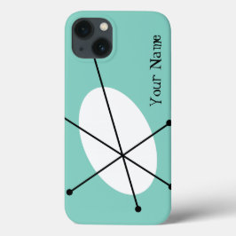 Dazzle Blue 'Jouw naam' iPad Mini hoesje
