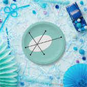 Dazzle Blue paper bord (Feest)