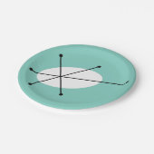 Dazzle Blue paper bord (Gekanteld)