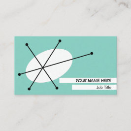 Dazzle Blue visitekaartje white back