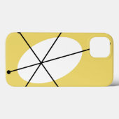 Dazzle Blue Yellow hoesje (Achterkant (horizontaal))