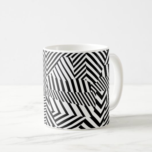 Dazzle Camouflage Koffiemok (Voorkant rechts)