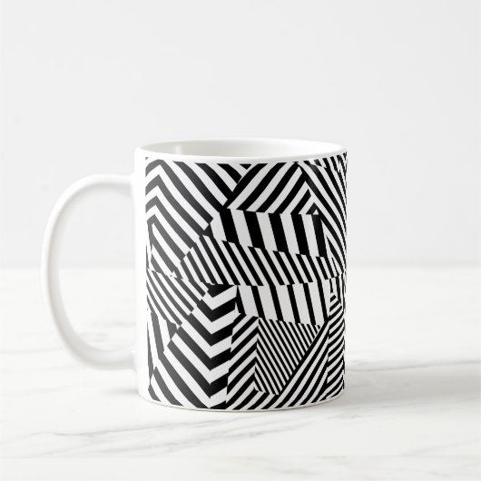 Dazzle Camouflage Koffiemok (Links)