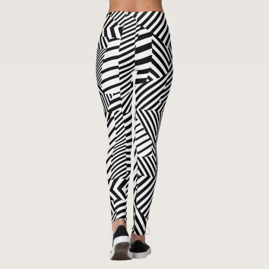 Dazzle Camouflage Leggings (Achterkant)