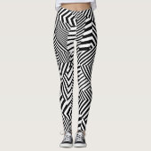 Dazzle Camouflage Leggings (Voorkant)