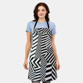 Dazzle Camouflage Schort (Gedragen)