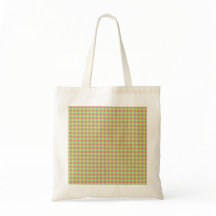 Dazzle Check canvas tas