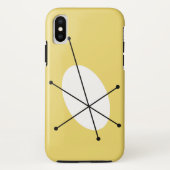 Dazzle Geel iPhone hoesje (Achterkant)
