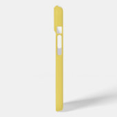 Dazzle Geel 'Jouw naam' iPhone hoesje (Achterkant / Links)