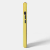 Dazzle Geel 'Naam' iPhone hoesje verticaal (Achterkant / Links)