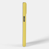 Dazzle Geel 'Naam' iPhone hoesje verticaal (Achterkant / Rechts)
