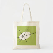 Dazzle Green canvas tas (Voorkant)