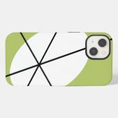 Dazzle Green iPad case iPhone Hoesje (Achterkant horizontaal)