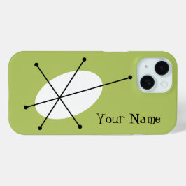 Dazzle Green 'Jouw naam' iPhone hoesje