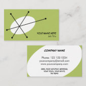 Dazzle Green visitekaartje (Voorkant / Achterkant)