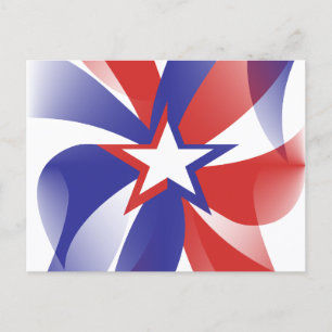 Dazzle Me Patriotic Briefkaart