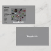 Dazzle me visitekaartje (Voorkant / Achterkant)