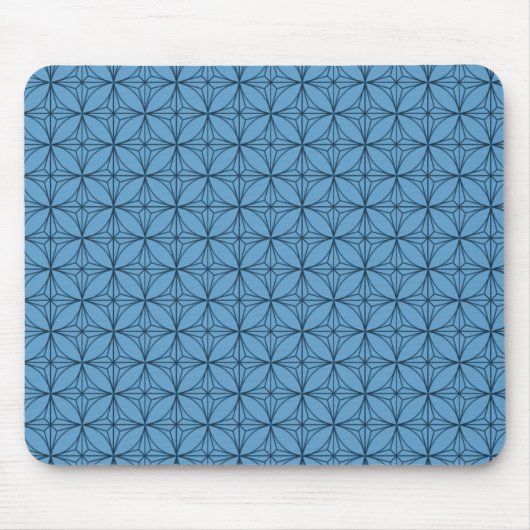  Dazzle Mousepad, blauw Muismat (Voorkant)
