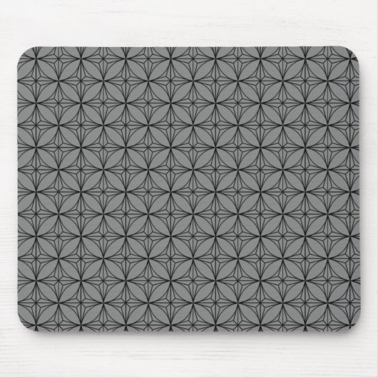  Dazzle Mousepad, grijs Muismat (Voorkant)
