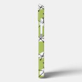 Dazzle Multi Green iPad-draagtas Case-Mate iPhone Case (Achterkant / Links)