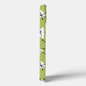 Dazzle Multi Green iPad-draagtas Case-Mate iPhone Case (Achterkant / Rechts)